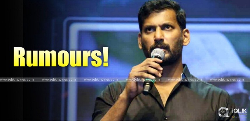 Vishal speaks about his political entry reports