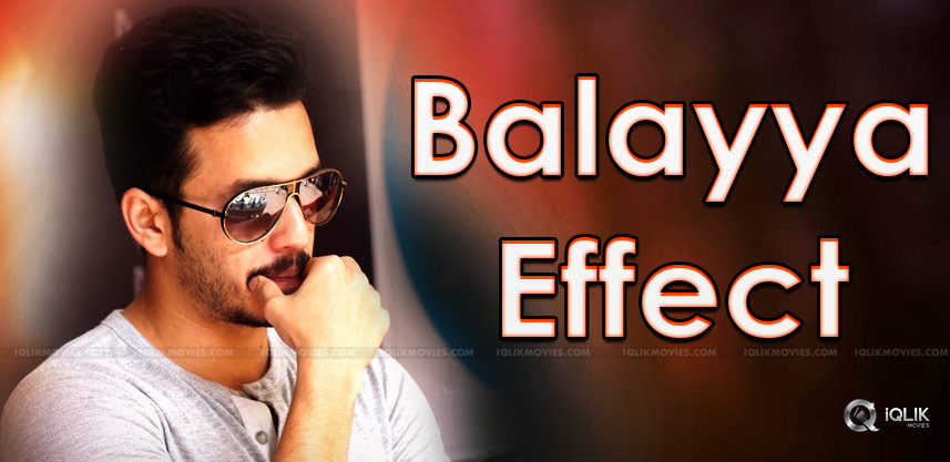 akhil-is-getting-troubled-by-balakrishna