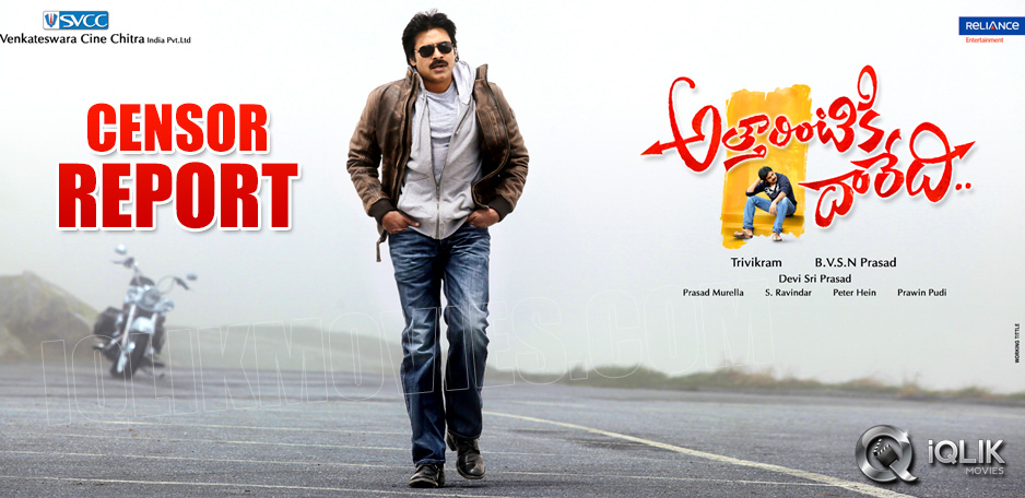 Attarintiki-Daredi-Censor-Report
