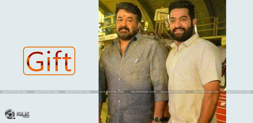 jr-ntr-gets-gift-from-mohanlal