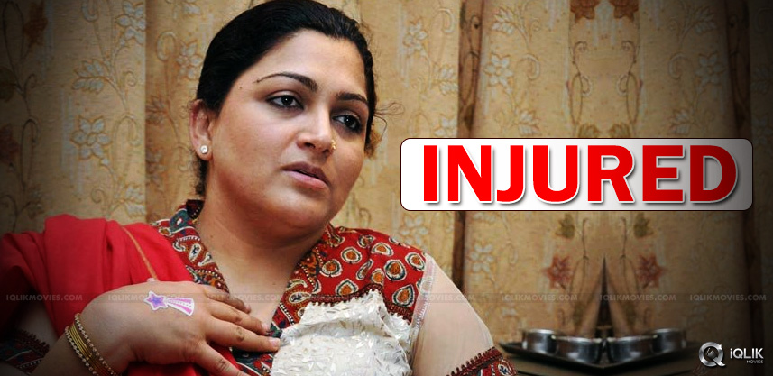 actress-khushbu-injured-and-hospitalized