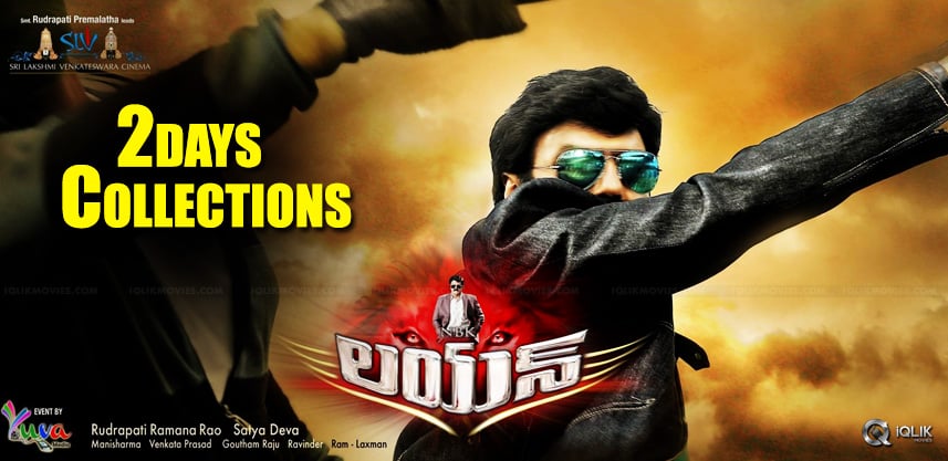 balakrishna-lion-movie-second-day-collections
