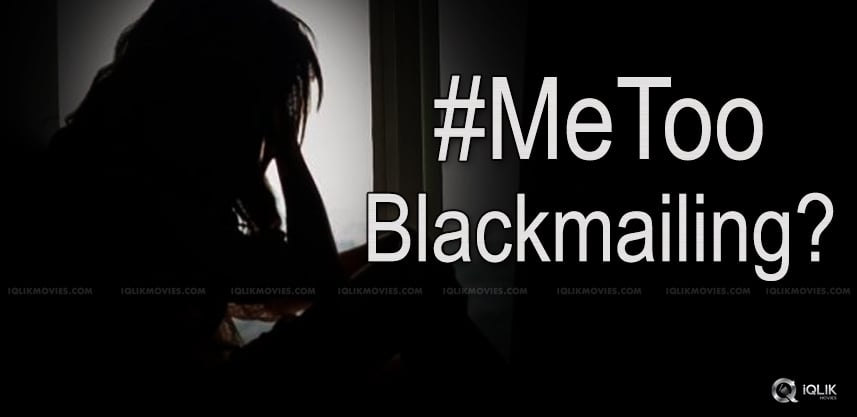 MeToo-Blackmailing-Started