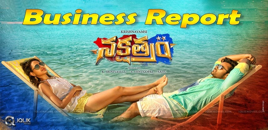 nakshatram-movie-business-report-details