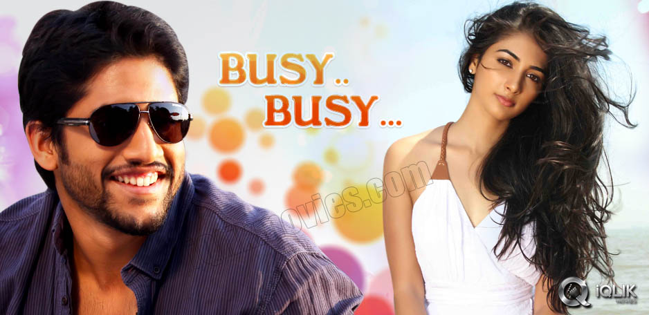 Chaitu-and-Pooja-busy-in-Annapurna-Studios