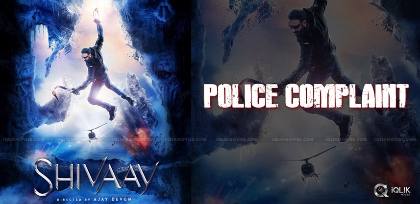 police-complaint-on-ajay-devgn-shivaay-poster