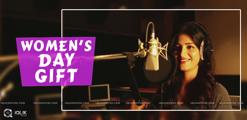 shruti-hassan-special-song-on-womans-day-eve