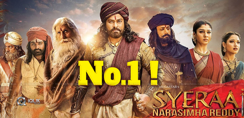 Sye-Raa-Number-One-Film-In-2019-But