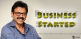 venkatesh-bangaru-babu-movie-business-started