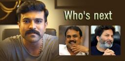 mega-dilemma-with-trivikram-koratala-siva-for-mega-power-star-ram-charan