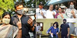 ghmc-polls-tollywood-celebrities-cast-their-votes