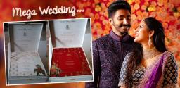 viral-niharika-wedding-card-pics