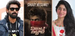 rana-virataparvam-shooting-resumes