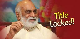 raghavendra-rao-lead-movie-titled-oh-babu