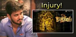 nikhil-injured-on-karthikeya-2-sets
