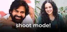 pawan-kalyan-nithya-menon-pspkrana-shooting