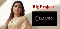 rashmika-signs-a-project-with-dharma-productions