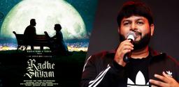 why-did-thaman-sign-radhe-shyam