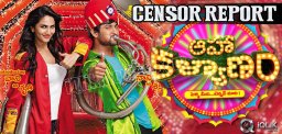 Aaha-Kalyanam-censor-report