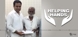 ktr-gave-financial-aid-to-actor-nagaiah-of-vedam