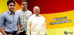 Manam-wraps-first-schedule