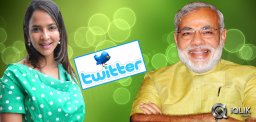 Narendra-Modi-follows-Manchu-Lakshmi
