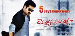 Ramayya-Vastavayya-5-days-Collections