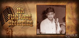 S.P.Balasubrahmanyam First Song Recording Saga.