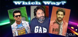 Trivikram-to-decide-between-Ram-Charan-and-JrNTR